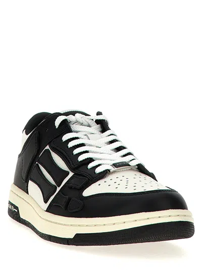 Amiri Contemporary Black Sneakers With Elevated Midsole