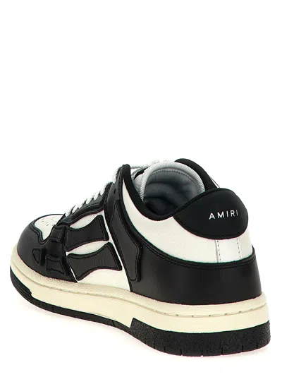 Amiri Contemporary Black Sneakers With Elevated Midsole