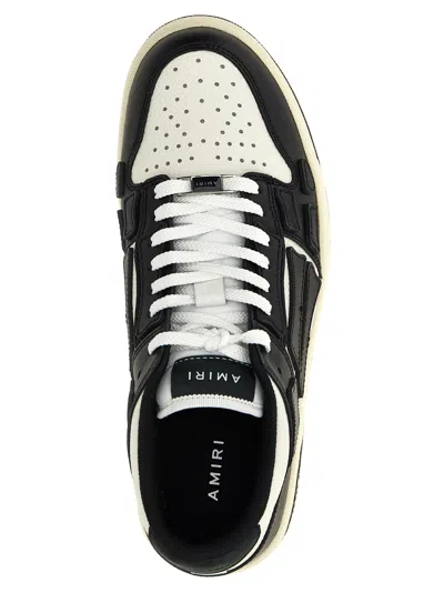 Amiri Contemporary Black Sneakers With Elevated Midsole