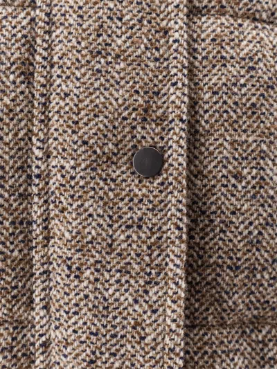 Brunello Cucinelli Reversible Wool And Silk Down Jacket