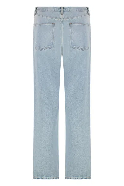 Agolde 90s Straight Leg Jeans In Blue