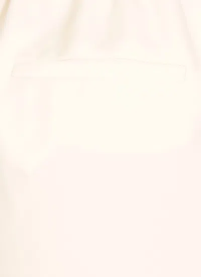 Antonelli Ivory Silk Pants