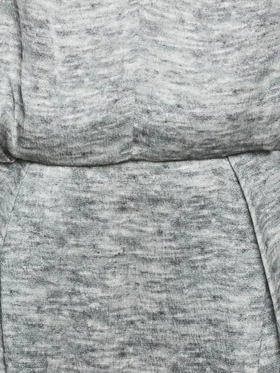 Pre-owned Alexander Mcqueen Silk Sleeveless Mini Dress In Gray