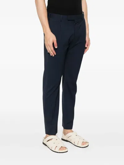 Pt Torino Tailored Trousers In Blue