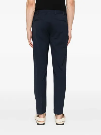 Pt Torino Tailored Trousers In Blue