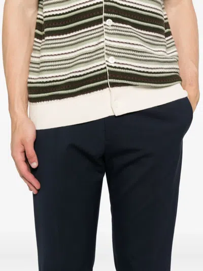 Pt Torino Tailored Trousers In Blue