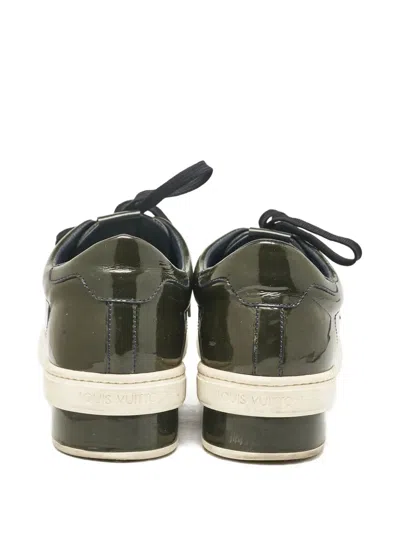 Pre-owned Louis Vuitton Patent-leather Platform Sneakers
