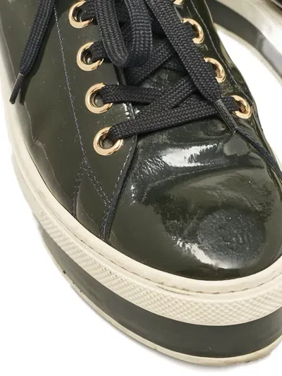 Pre-owned Louis Vuitton Patent-leather Platform Sneakers