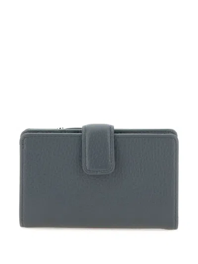 Gianni Chiarini Leather Wallet In Gray