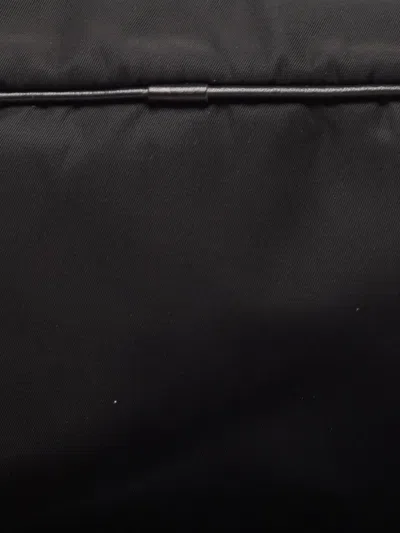 Pre-owned Gianfranco Ferre Rectangular Zip Clutch Bag In Black