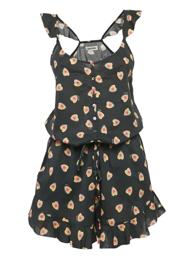 Pre-owned Zadig & Voltaire Coeur Playsuit