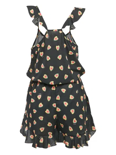 Pre-owned Zadig & Voltaire Coeur Playsuit