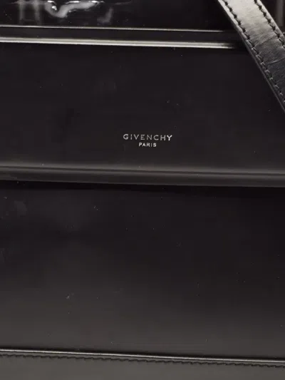 Pre-owned Givenchy Horizon Crossbody Bag In Black