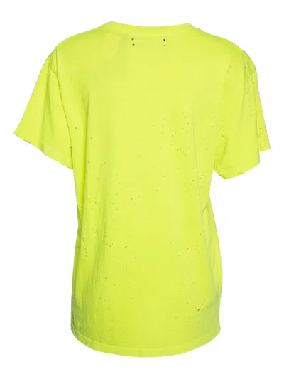 Pre-owned Amiri Cotton T-shirt In Green