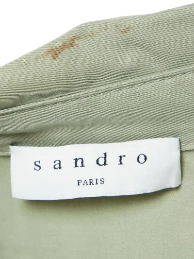 Pre-owned Sandro Single-breasted Coat