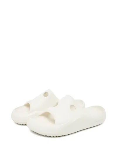 Pre-owned Off-white Meteor Slides In White