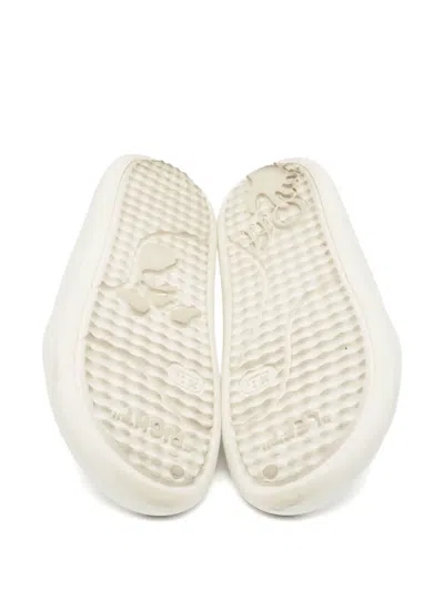 Pre-owned Off-white Meteor Slides In White