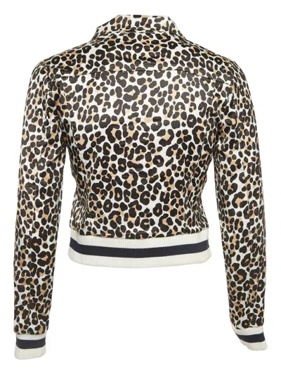Pre-owned Maje 2024 Leopard Ribbed Jacket