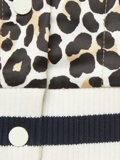 Pre-owned Maje 2024 Leopard Ribbed Jacket