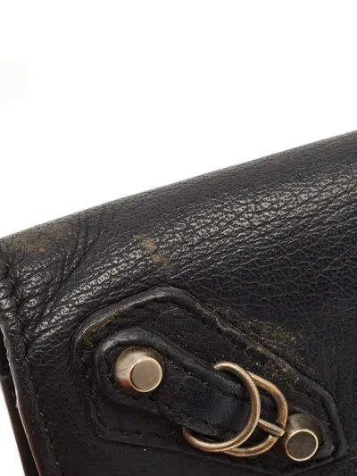 Pre-owned Balenciaga 2023 Arena Wallet In Blue
