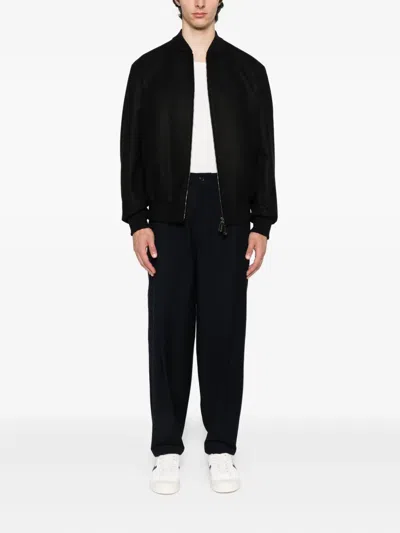 Giorgio Armani Black Jackets In Black