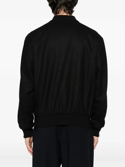 Giorgio Armani Black Jackets In Black