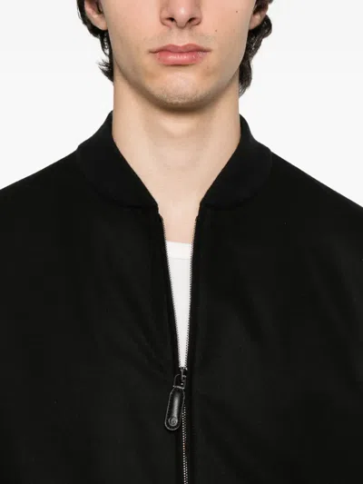 Giorgio Armani Black Jackets In Black