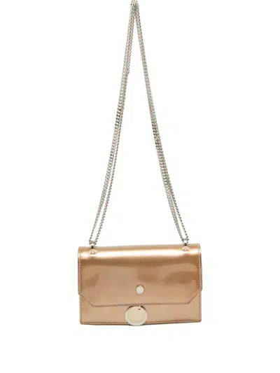 Pre-owned Jimmy Choo Patent-leather Shoulder Bag In Pink