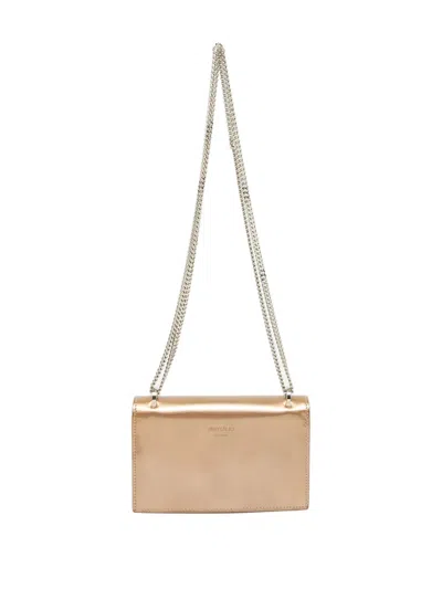 Pre-owned Jimmy Choo Patent-leather Shoulder Bag In Pink