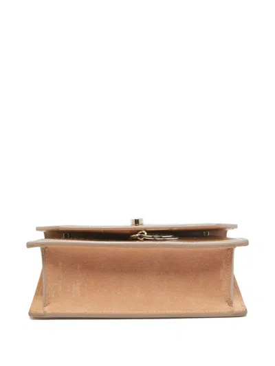 Pre-owned Jimmy Choo Patent-leather Shoulder Bag In Pink