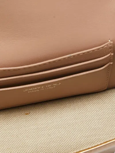 Pre-owned Jimmy Choo Patent-leather Shoulder Bag In Pink