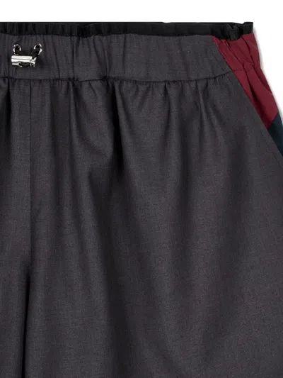 Studio Tomboy Layered Pocketed Knee-length Shorts