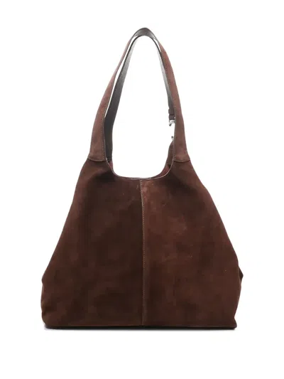 Coccinelle Suede Leather Shoulder Bag