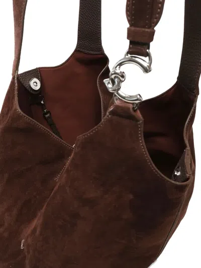 Coccinelle Suede Leather Shoulder Bag