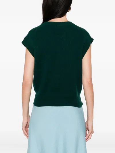 Guest In Residence Cashmere Sweater In Green