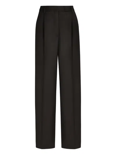 Pt Torino Pleated Straight Trousers