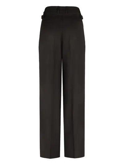 Pt Torino Pleated Straight Trousers