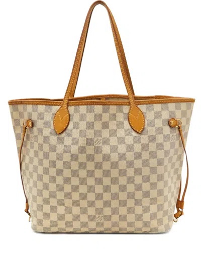 Pre-owned Louis Vuitton Neverfull Gm Tote Bag In Neutral