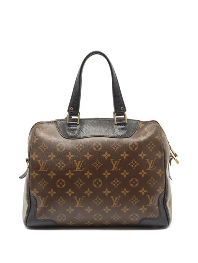 Pre-owned Louis Vuitton Retiro Monogram-canvas Tote Bag In Brown