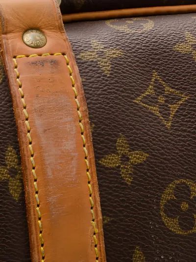 Pre-owned Louis Vuitton Sirius 70 Monogram-canvas Tote Bag In Brown