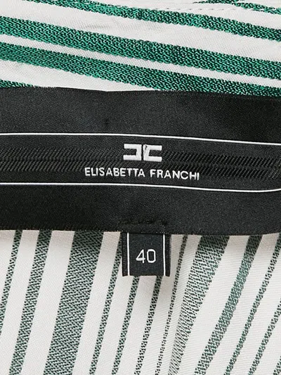 Pre-owned Elisabetta Franchi Striped Playsuit