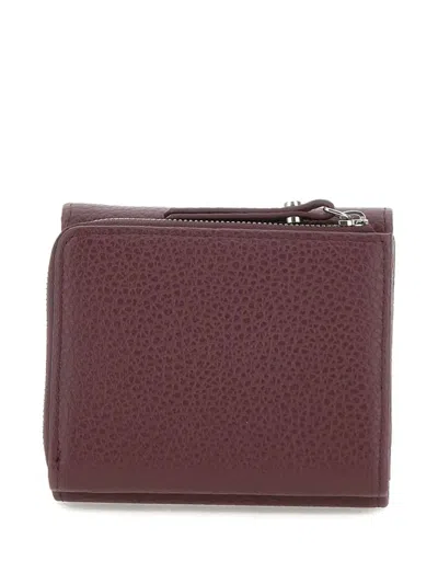Gianni Chiarini Textured Leather Wallet In Brown