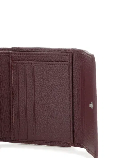Gianni Chiarini Textured Leather Wallet In Brown