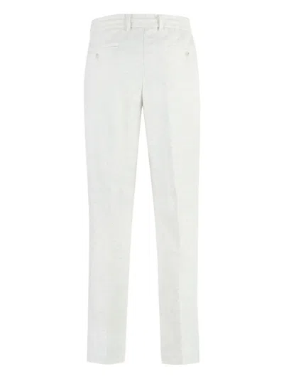 Hugo Boss Drawstring-waist Trousers In White