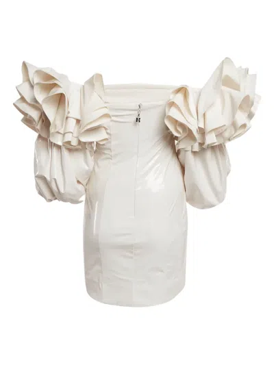 Pre-owned Rotate Birger Christensen Off-shoulder Dress