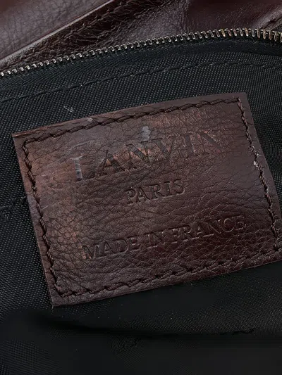 Pre-owned Lanvin Leather Shoulder Bag