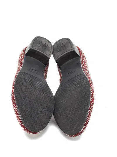 Pre-owned Stuart Weitzman 2024  Crystal-embellishment Shoes In Red