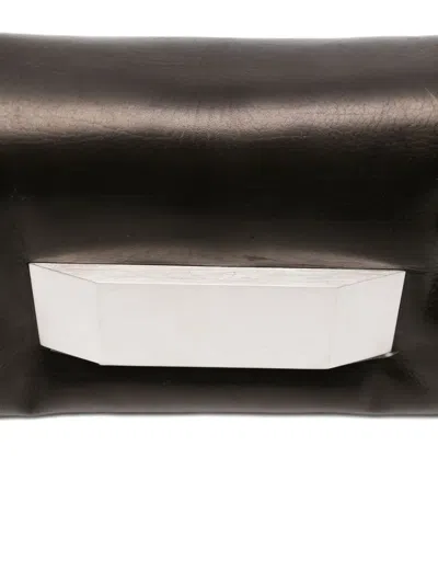 Rick Owens Small Pillow Griffin Leather Clutch Bag