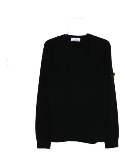 Stone Island Organic Cotton Crewneck Sweatshirt