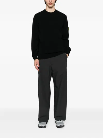 Stone Island Organic Cotton Crewneck Sweatshirt